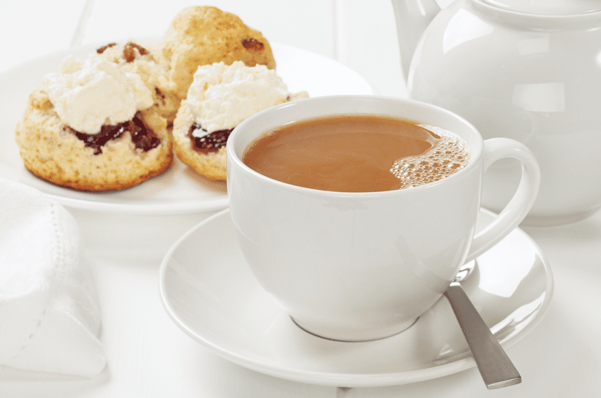 Tea (or coffee)with Scones is a great combination