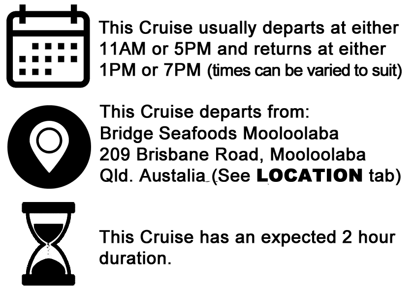 Key details 2hr Cruises