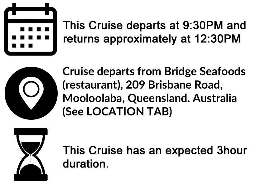 Midnight New Years Eve Cruise Key details