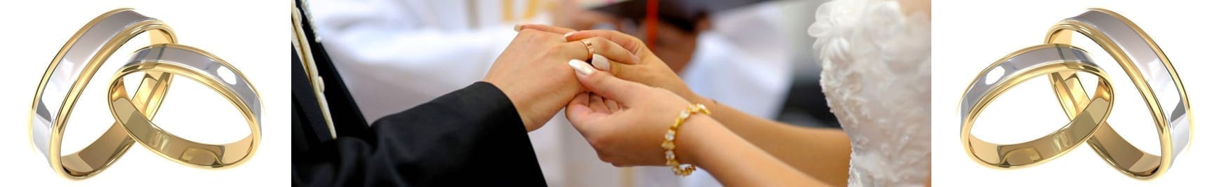 Top Image for wedding with rings and hands