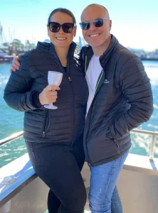 Sunshine Coast Afloat Couple on Cruise
