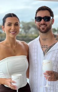 Sunshine Coast Afloat Cruise Image Cruise Smiling Couple Onboard With Drinks 2