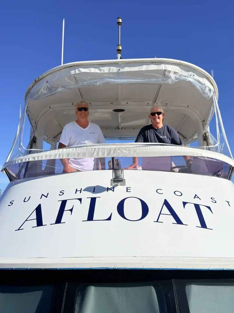 Sunshine Coast Afloat Jerry and Carlo